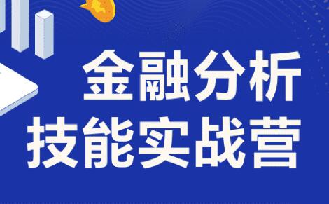 金融分析师技能课讲座，6周完成金融人知识体系搭建 (价值1099)