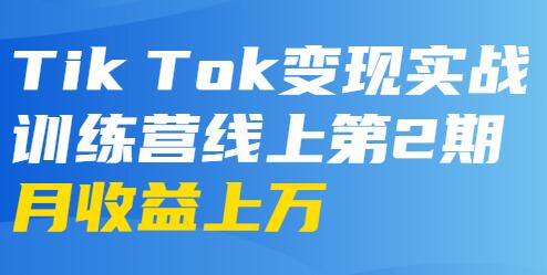 龟课-TikTok变现实战训练营 第2-4期 月收益上万不成问题