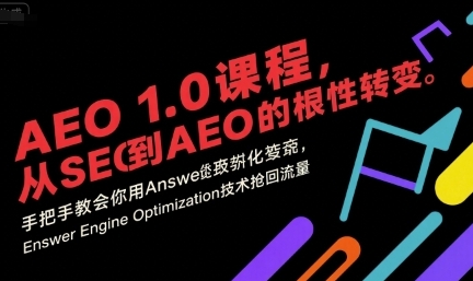 AEO1.0SEOAE0Ļת䣬AnswerEngineOptimization